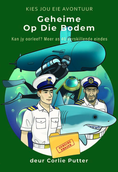 Cover of Geheime Op Die Bodem by Corlie Putter